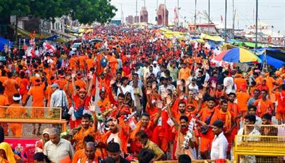 कांवड़ सिर्फ आस्था नहीं, सामाजिक एकता और सेवा का महापर्व, इसे सामाजिक उत्सव बनाएं : योगी