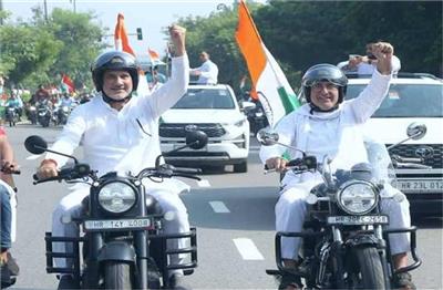 सांसद संजय भाटिया ने 'हर घर तिरंगा' अभियान में लिया हिस्सा, बाइक रैली में शामिल होकर दिया राष्ट्रभक्ति, एकता और जनभागीदारी का संदेश