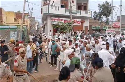 हांसी में CM के प्रोग्राम का विरोध का मामला; पुलिस ने करीब 200 लोगों पर किया मामला दर्ज, जीवन कुंडू हत्याकांड का कर रहे थे विरोध