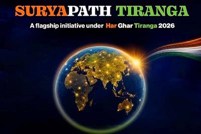 सूर्यपथ तिरंगा: 80वें स्वतंत्रता दिवस पर फिजी से सैन फ्रांसिस्को तक तिरंगे की वैश्विक यात्रा पूरी