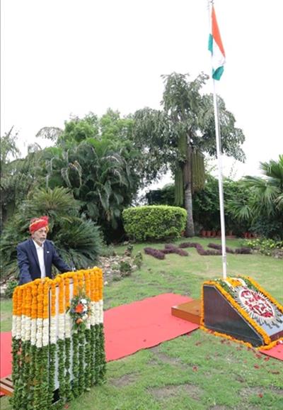 हिन्दुस्तान जिंक के प्रधान कार्यालय सहित सभी इकाईयों हर्षोल्लास से मनाया गया स्वतंत्रता समारोह