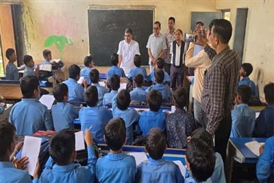 शिक्षा मंत्री महीपाल ढांडा का एक्शन मोड, सोनीपत के स्कूल का किया औचक निरीक्षण