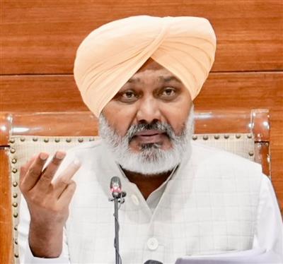 भगवंत मान सरकार के डिजिटल सुधारों के तहत 'ऑल इंडिया टूरिस्ट परमिट' अब केवल एक क्लिक की दूरी पर : हरपाल सिंह चीमा