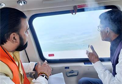 ਬਿਹਾਰ: CM ਸਮਰਾਟ ਚੌਧਰੀ ਨੇ ਹੜ੍ਹ ਪ੍ਰਭਾਵਿਤ ਸਰਹੱਦੀ ਇਲਾਕਿਆਂ ਦਾ ਕੀਤਾ ਹਵਾਈ ਸਰਵੇਖਣ