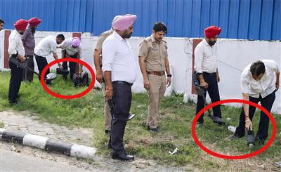DIG ਪਟਿਆਲਾ ਰੇਂਜ ਦੇ ਦਫ਼ਤਰ ਤੇ ਰਿਹਾਇਸ਼ ਦੇ ਬਾਹਰ ਮਿਲਿਆ ਸ਼ੱਕੀ ਬੈਗ! ਤਲਾਸ਼ੀ ਲੈਣ 'ਤੇ ਪੁਲਸ ਦੇ ਉੱਡੇ ਹੋਸ਼