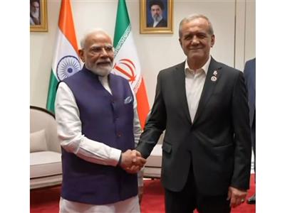 बिश्केक में पीएम मोदी की ईरानी राष्ट्रपति से हुई अहम मुलाकात