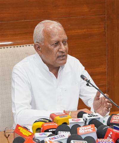 पंजाब में दशकों बाद पहली बार भूजल स्तर में वृद्धि दर्ज की गई: बरिंदर कुमार गोयल