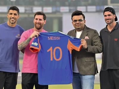 'यादों के लिए धन्यवाद', जय शाह ने लियोनेल मेसी को शानदार अंतरराष्ट्रीय करियर के लिए शुभकामना दी