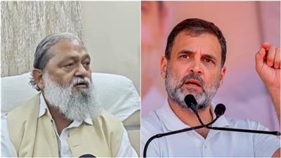 कानून का उल्लंघन होगा तो राहुल गांधी पर कार्रवाई होगी, प्रदर्शनों से नहीं रोक सकते कार्रवाई : अनिल विज