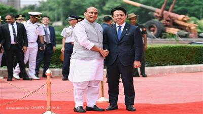जापानी रक्षा मंत्री का संदेश लेकर भारत पहुंचे बेल्जियम के मंत्री, राजनाथ सिंह ने जताया आभार