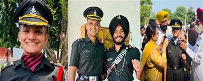 ਪੰਜਾਬ ਦੇ 4 ਕੈਡੇਟ ਭਾਰਤੀ ਫ਼ੌਜ 'ਚ ਬਣੇ ਲੈਫਟੀਨੈਂਟ, ਮਹਿਲਾ ਕੈਡਿਟਾਂ ਨੇ ਰਚਿਆ ਇਤਿਹਾਸ