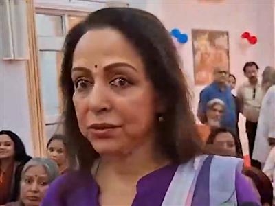 हेमा मालिनी ने 'हनुमान अंश' को बताया हनुमानजी का आशीर्वाद, बोलीं-'आम लड़की ने बनाई ऐसी फिल्म, मैं भी देखना चाहती हूं'