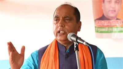 Mandi: सुक्खू को पद से हटाने के लिए उनके मंत्री दिल्ली दौड़ रहे : जयराम