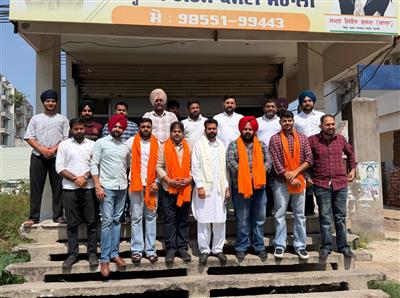 ਮੋਹਾਲੀ ਜ਼ਿਲ੍ਹਾ ਯੂਥ ਕਾਂਗਰਸ ਦੀ ਪਹਿਲੀ ਮੀਟਿੰਗ DCC ਦਫ਼ਤਰ ਖਰੜ ਵਿਖੇ ਹੋਈ