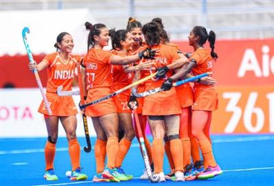 एशियन गेम्स: भारतीय महिला हॉकी टीम ने उज्बेकिस्तान को 19-0 से हराया, दीपिका ने 8 गोल किए