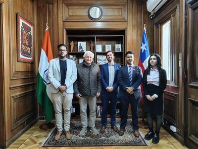 दूत भारत-चिली व्यापार और निवेश संबंधों को गहरा करने की तैयारी, CEPA पर आगे