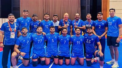 एशियन गेम्स 2026: भारतीय पुरुष कबड्डी टीम का विजय रथ जारी, साउथ कोरिया को 63-31 से हराया