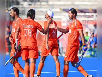 एशियन गेम्स 2026: भारतीय पुरुष हॉकी टीम ने साउथ कोरिया को 8-2 से रौंदा, अभिषेक-दिलप्रीत ने दागे दो-दो गोल