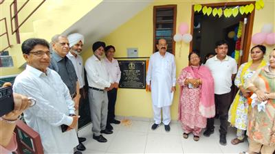 कैबिनेट मंत्री मोहिंदर भगत ने पंजाब शिक्षा क्रांति के तहत 15 लाख रुपये के स्कूल प्रोजेक्टों का किया उद्घाटन