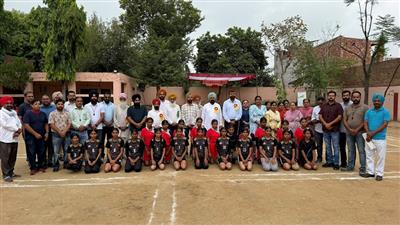 एस.ओ.ई. घनौरी कलां में 70वीं अंतर-जिला स्कूल खेलों का शुभारंभ