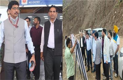 Himachal: आपदा प्रभावित क्षेत्रों में नुक्सान का जायजा लेने कांगड़ा व चम्बा पहुंचीं केंद्रीय टीमें