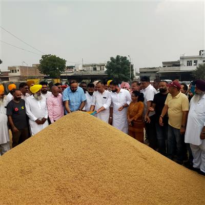 ਕਿਸਾਨਾਂ ਨੂੰ ਮੰਡੀਆਂ ਵਿੱਚ ਸੁਚਾਰੂ ਖਰੀਦ ਵਿਵਸਥਾ ਮੁਹੱਈਆ ਕਰਵਾਉਣਾ ਜ਼ਿਲ੍ਹਾ ਪ੍ਰਸ਼ਾਸਨ ਦੀ ਮੁੱਖ ਤਰਜੀਹ : ਡਿਪਟੀ ਕਮਿਸ਼ਨਰ ਗੁਲਪ੍ਰੀਤ ਸਿੰਘ ਔਲਖ