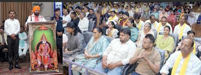 महाराजा अग्रसेन जी संपूर्ण भारतीय समाज की एक महान विभूति थे : नायब सिंह सैनी