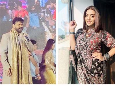 भोजपुरी स्टार पवन सिंह फिर दिखेंगे अक्षरा सिंह के साथ, मंच पर किया ऐलान, वीडियो हुआ वायरल